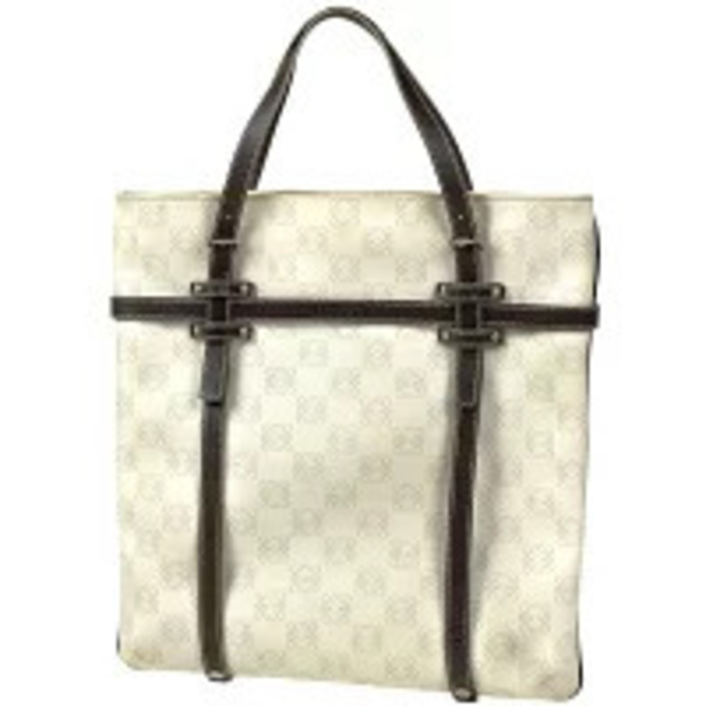 Loewe Anagram 2way Tote Bag Canvas White - Picture 1 of 7